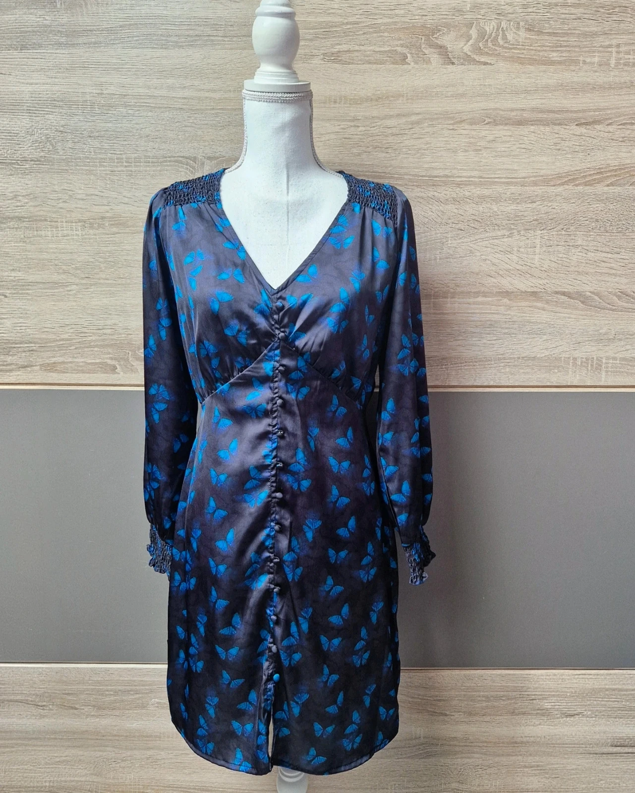 Robe motifs Papillons La City Taille 38